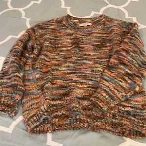 Soft sweater with multi colors